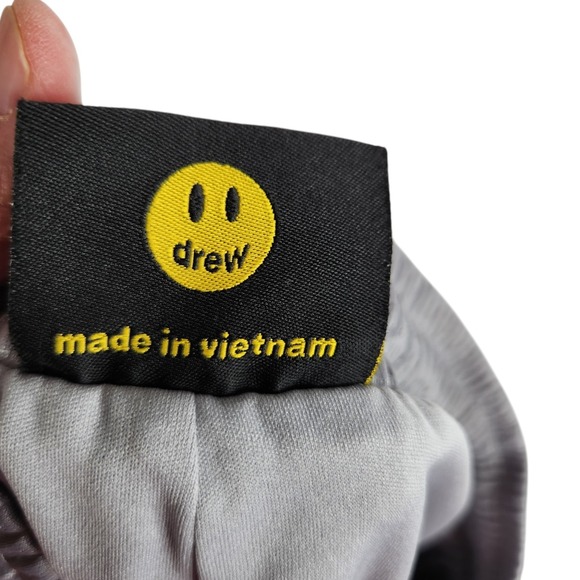 Drew House Secret Mesh Shorts Grey Pull On Lined Drawstring Unisex XS Casual - Picture 5 of 9